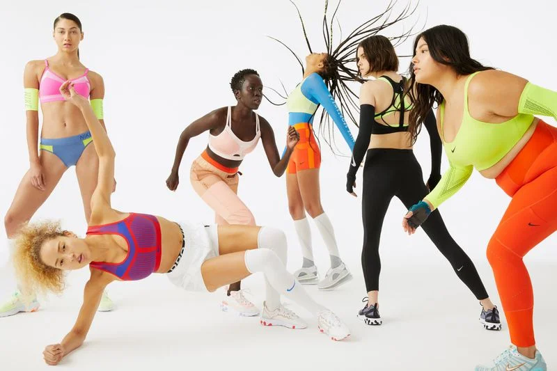 NIKE SS2019 Women s Campaign By Hart Leshkina Promotes NIKE FE NOM Sports Bra Anne of Carversville